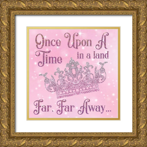 Princess Rules 3 Set 2 Gold Ornate Wood Framed Art Print with Double Matting by Hogan, Melody