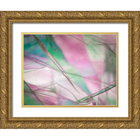light graphics Gold Ornate Wood Framed Art Print with Double Matting by Hogan, Melody