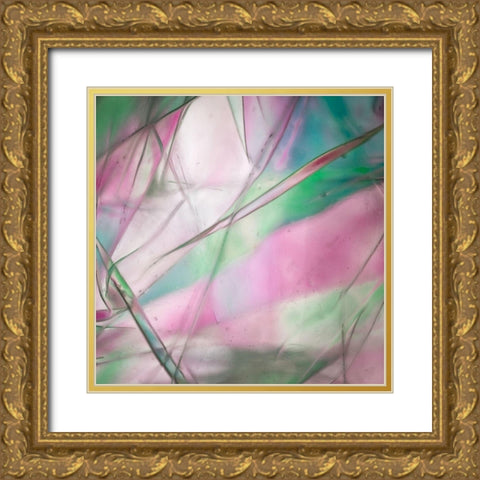 light graphics Gold Ornate Wood Framed Art Print with Double Matting by Hogan, Melody