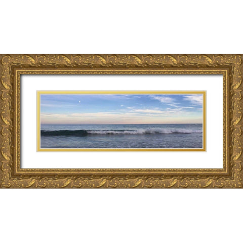 Salty Splash 1 Gold Ornate Wood Framed Art Print with Double Matting by Prime, Marcus