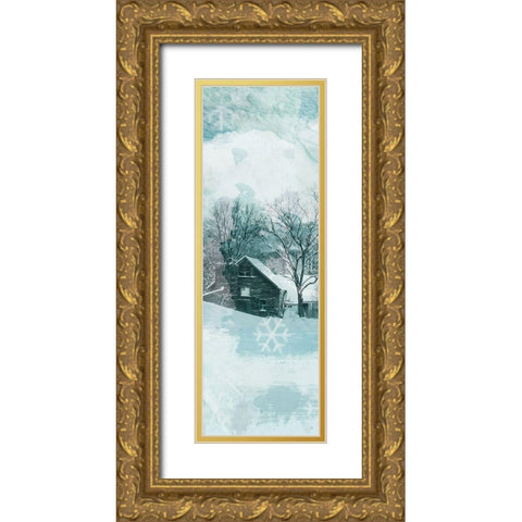Winter Dreamland 2 Gold Ornate Wood Framed Art Print with Double Matting by Prime, Marcus