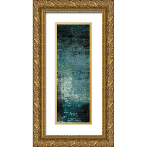 Emerald Desire 1 Gold Ornate Wood Framed Art Print with Double Matting by Prime, Marcus