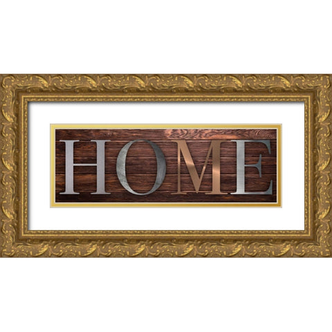 Natural Home 1 Gold Ornate Wood Framed Art Print with Double Matting by Prime, Marcus