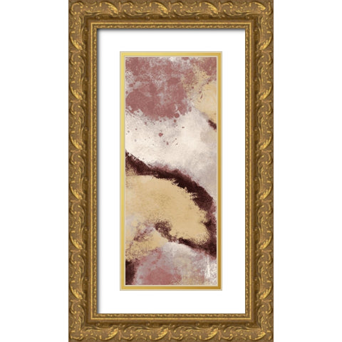 Unrefined Burst 3 Gold Ornate Wood Framed Art Print with Double Matting by Prime, Marcus