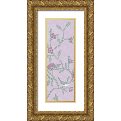 Natural Lilac 1 Gold Ornate Wood Framed Art Print with Double Matting by Prime, Marcus