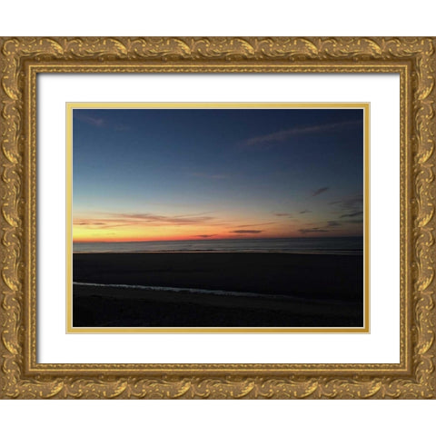 Majestic Sunset 2 Gold Ornate Wood Framed Art Print with Double Matting by Prime, Marcus