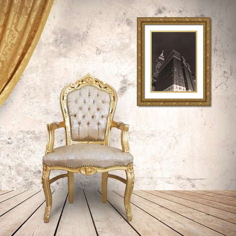 Among Giants Gold Ornate Wood Framed Art Print with Double Matting by Prime, Marcus