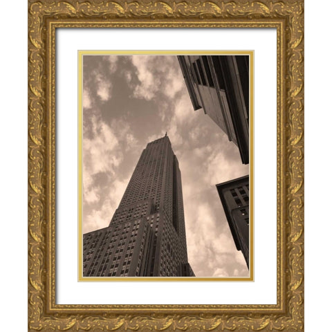 Among Giants 2 Gold Ornate Wood Framed Art Print with Double Matting by Prime, Marcus