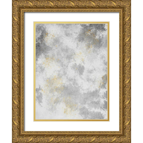 Mesmerizing Marble Gold Ornate Wood Framed Art Print with Double Matting by Prime, Marcus