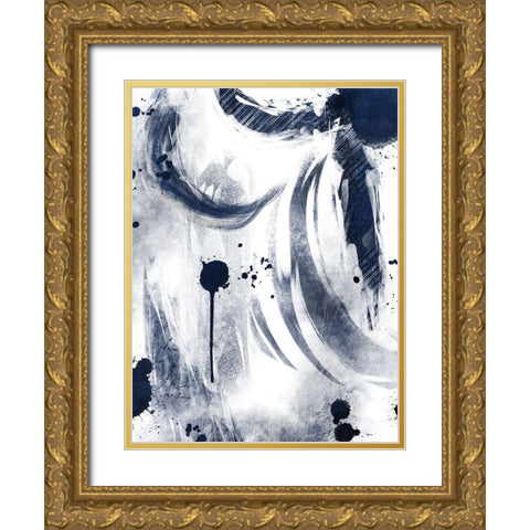 Celestial War 1 Gold Ornate Wood Framed Art Print with Double Matting by Prime, Marcus