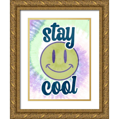 Stay Cool Gold Ornate Wood Framed Art Print with Double Matting by Prime, Marcus