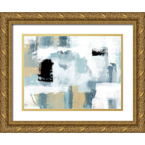 Seasonal Distress 1 Gold Ornate Wood Framed Art Print with Double Matting by Prime, Marcus
