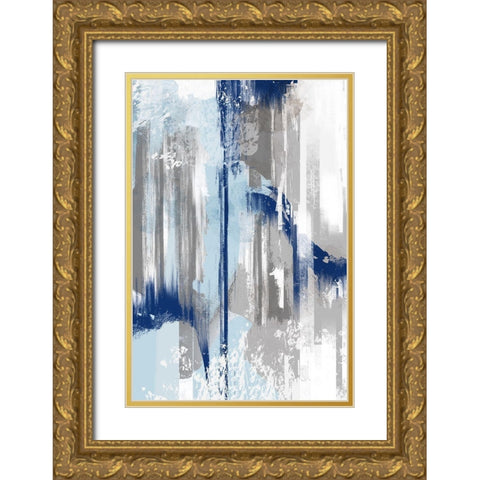 Overdue Change Gold Ornate Wood Framed Art Print with Double Matting by Prime, Marcus