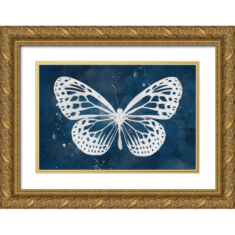 Midnight Flight Gold Ornate Wood Framed Art Print with Double Matting by Prime, Marcus