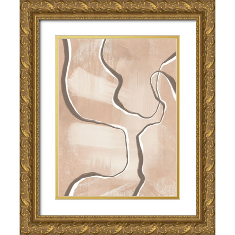 Clean Beauty 1 Gold Ornate Wood Framed Art Print with Double Matting by Prime, Marcus