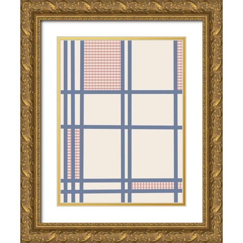 Cali Living Gold Ornate Wood Framed Art Print with Double Matting by Prime, Marcus