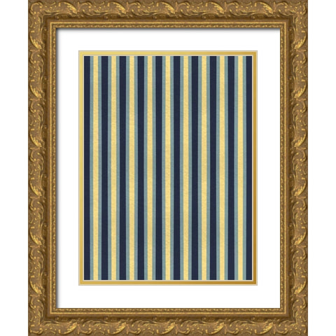 Parallel Separation Gold Ornate Wood Framed Art Print with Double Matting by Prime, Marcus