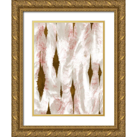 Native Warmth Gold Ornate Wood Framed Art Print with Double Matting by Prime, Marcus