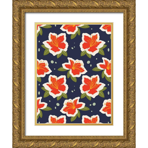 Urban Beauty 1 Gold Ornate Wood Framed Art Print with Double Matting by Prime, Marcus