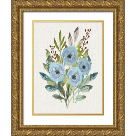 Special Occasion Gold Ornate Wood Framed Art Print with Double Matting by Prime, Marcus