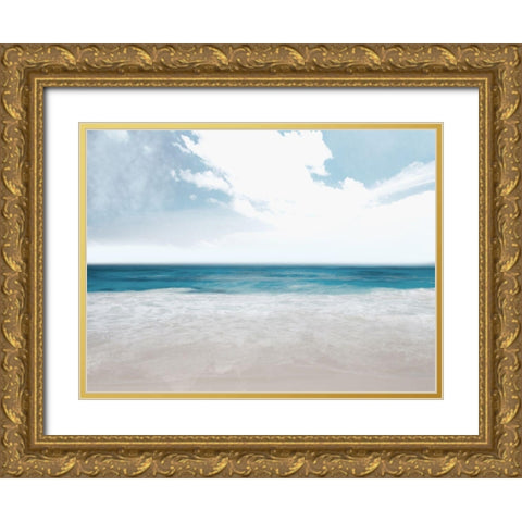 Coastal Adventures Gold Ornate Wood Framed Art Print with Double Matting by Prime, Marcus