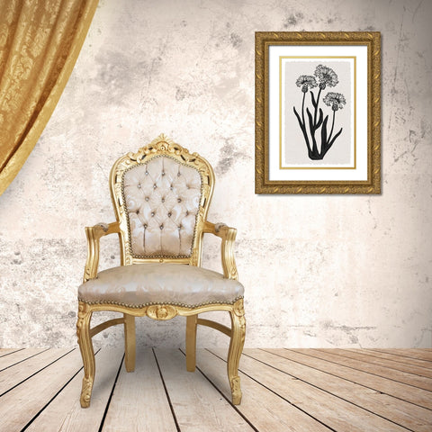 Rural Florals 2 Gold Ornate Wood Framed Art Print with Double Matting by Prime, Marcus