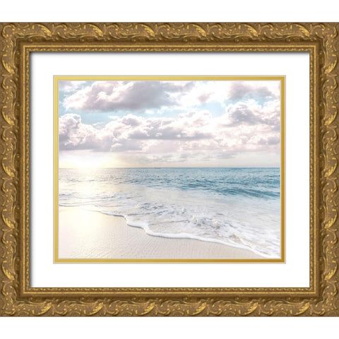 Morning Calmness Gold Ornate Wood Framed Art Print with Double Matting by Prime, Marcus