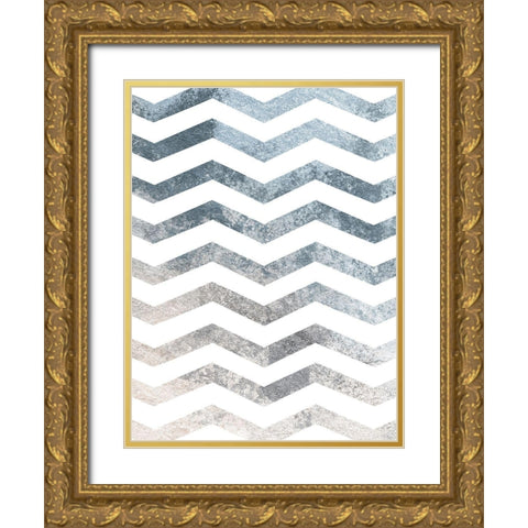 Reappearance Of Reclining Gold Ornate Wood Framed Art Print with Double Matting by Prime, Marcus
