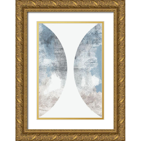 Dance And Sunset Gold Ornate Wood Framed Art Print with Double Matting by Prime, Marcus