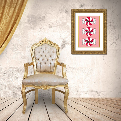 Home Sweet Home Gold Ornate Wood Framed Art Print with Double Matting by Prime, Marcus
