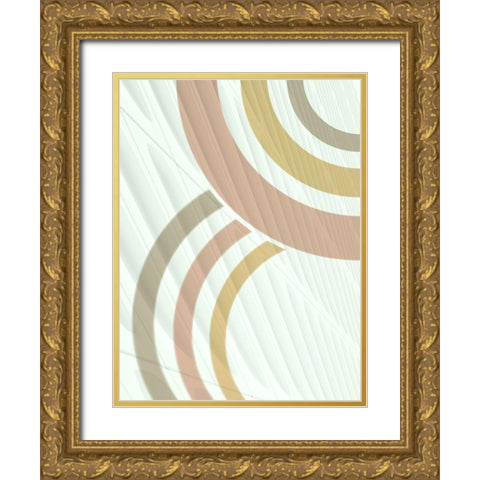 Emerging Ripples Gold Ornate Wood Framed Art Print with Double Matting by Prime, Marcus