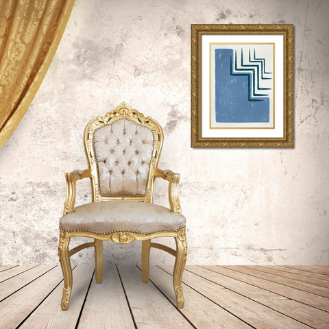 Rising Purpose Gold Ornate Wood Framed Art Print with Double Matting by Prime, Marcus
