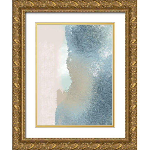 Superimposed Purity Gold Ornate Wood Framed Art Print with Double Matting by Prime, Marcus