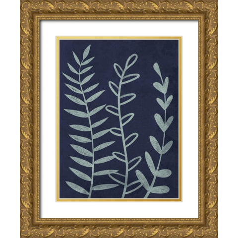 Growing Together 1 Gold Ornate Wood Framed Art Print with Double Matting by Prime, Marcus