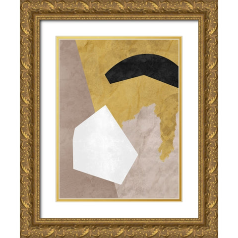 Trancendental Emotion Gold Ornate Wood Framed Art Print with Double Matting by Prime, Marcus