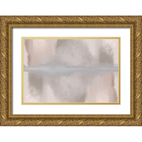 Demoralized Perception Gold Ornate Wood Framed Art Print with Double Matting by Prime, Marcus
