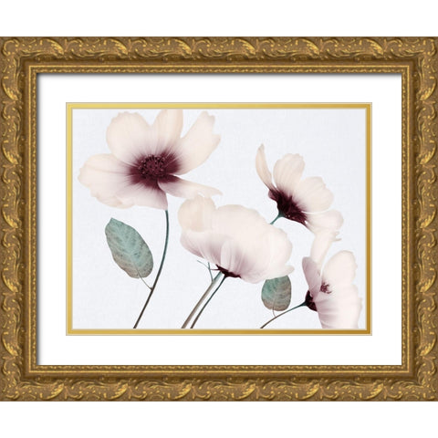 Blooming Youth 1 Gold Ornate Wood Framed Art Print with Double Matting by Prime, Marcus