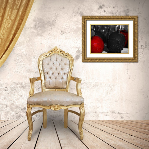 Despicable Apples Gold Ornate Wood Framed Art Print with Double Matting by Prime, Marcus