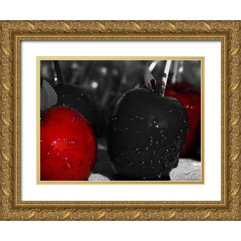 Despicable Apples Gold Ornate Wood Framed Art Print with Double Matting by Prime, Marcus