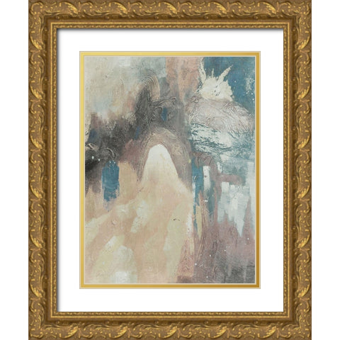 Salt Weathered Dreams Gold Ornate Wood Framed Art Print with Double Matting by Prime, Marcus