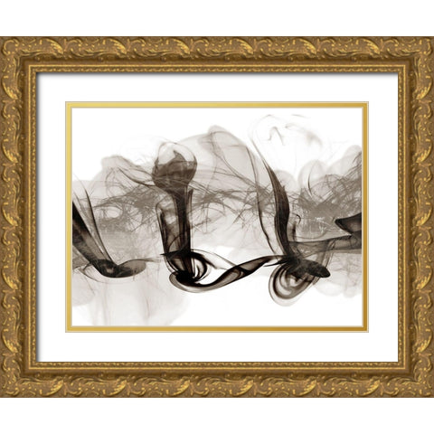 Crossing Neutral Streams Gold Ornate Wood Framed Art Print with Double Matting by Prime, Marcus