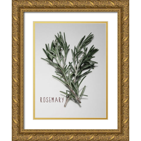 Time-Honored Rosemary 1 Gold Ornate Wood Framed Art Print with Double Matting by Prime, Marcus