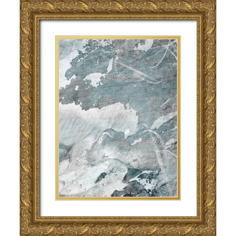Emerging Words 1 Gold Ornate Wood Framed Art Print with Double Matting by Prime, Marcus