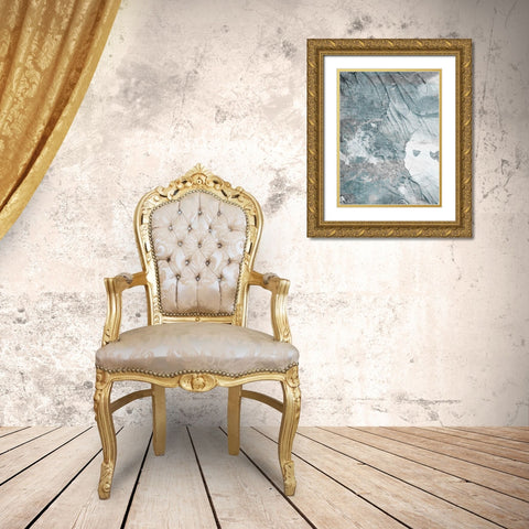 Emerging Words 2 Gold Ornate Wood Framed Art Print with Double Matting by Prime, Marcus