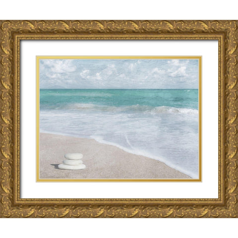 Skipping Day 1 Gold Ornate Wood Framed Art Print with Double Matting by Prime, Marcus