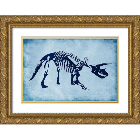 Prehistoric Journey 2 Gold Ornate Wood Framed Art Print with Double Matting by Prime, Marcus