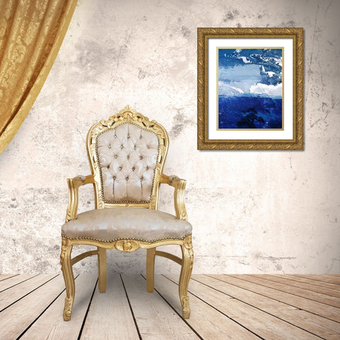 Evolutionary Streaks 2.jpg Gold Ornate Wood Framed Art Print with Double Matting by Prime, Marcus