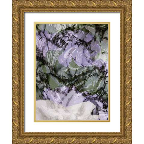 Nebula Supreme 2 Gold Ornate Wood Framed Art Print with Double Matting by Prime, Marcus