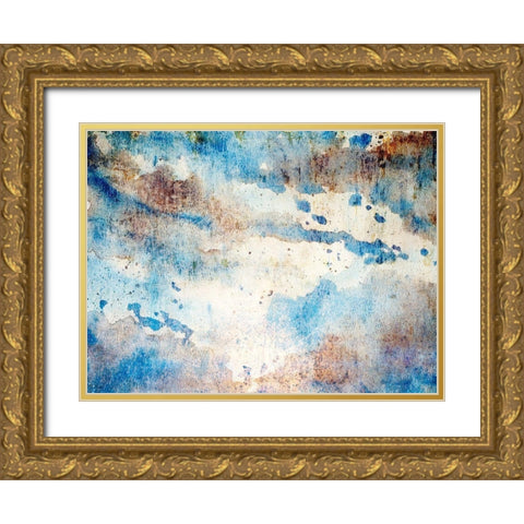 Corroded Views 1 Gold Ornate Wood Framed Art Print with Double Matting by Prime, Marcus