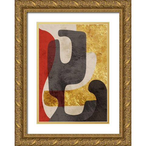 Adorned Luck 1 Gold Ornate Wood Framed Art Print with Double Matting by Prime, Marcus